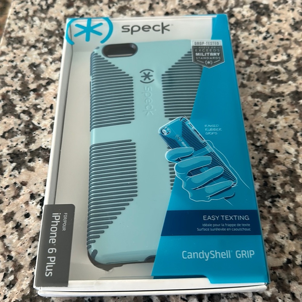 NWT SPECK CANDY SHELL GRIP iPhone 6 Plus Easy Texting Case.
